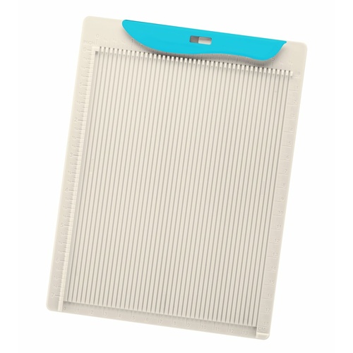 Couture Creations 7x5.5 Mini Scoring Board with Guide and Bone Folder