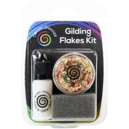 Cosmic Shimmer Gilding Flakes Kit Warm Sunrise