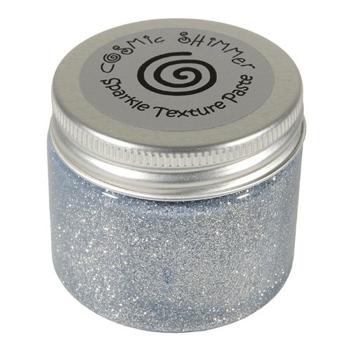 Cosmic Shimmer Sparkle Texture Paste Silver Moon 50ml