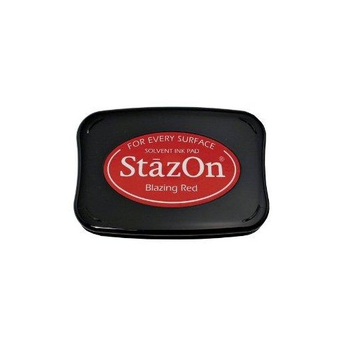 Buy the StazOn Ink Pad Blazing Red online at Scrap Dragon. All