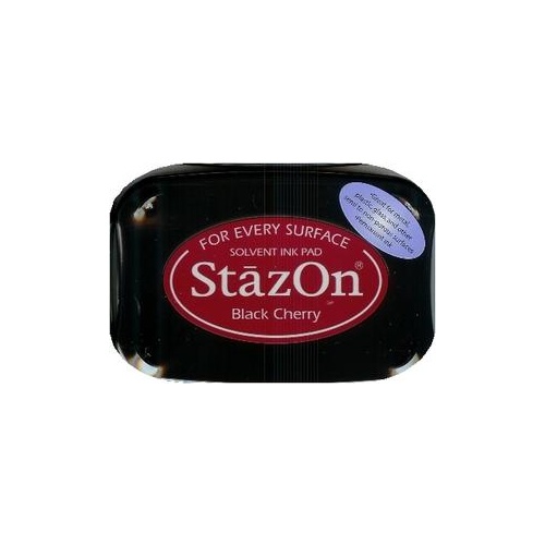 StazOn Ink Pad Black Cherry 