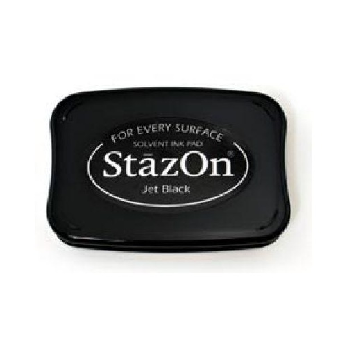 StazOn Jet Black Solvent Ink Pad