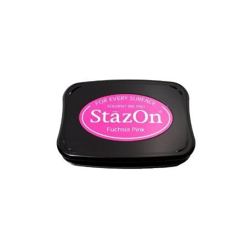 StazOn Ink Pad Fuchsia Pink 