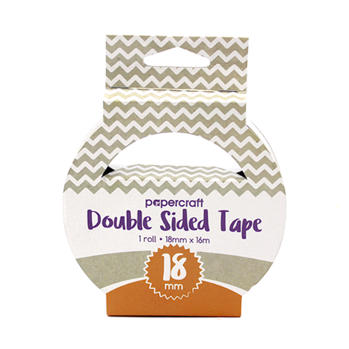 PaperCraft Double Sided Mounting Tape 18mm x 16m Roll ACID FREE