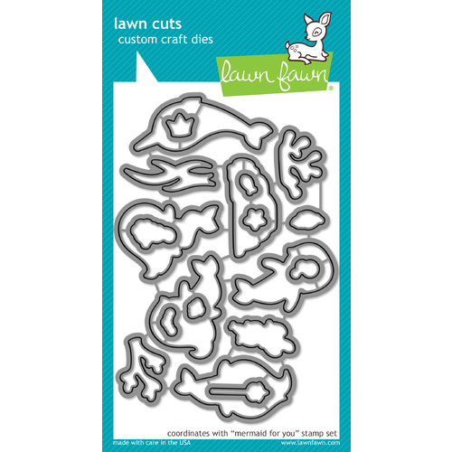 Lawn Fawn Cuts Mermaid for You Dies LF1168 