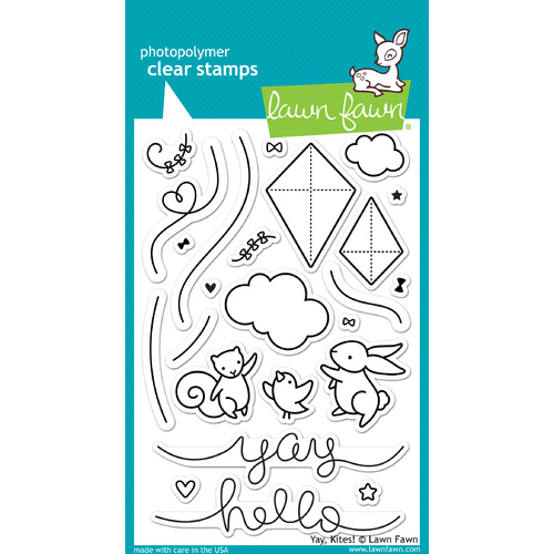 Lawn Fawn Stamps Yay, Kites! LF1169 