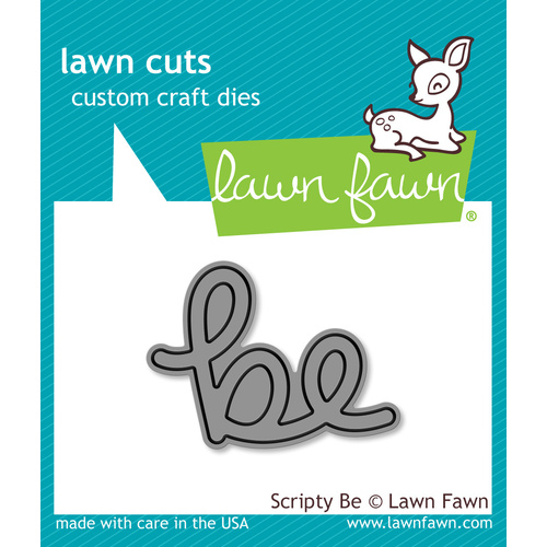 Lawn Fawn Cuts Scripty Be Die LF1266 