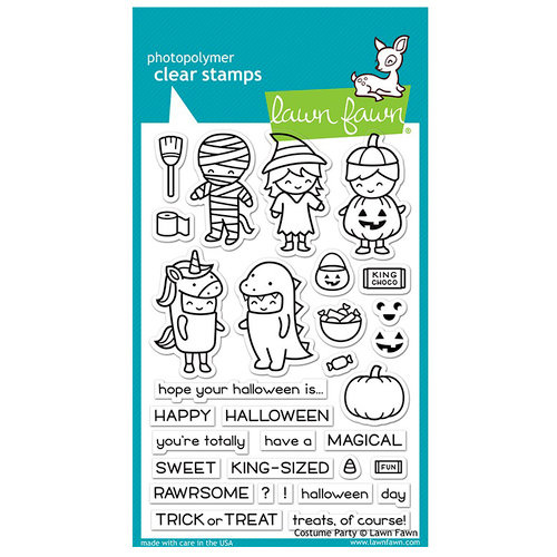 Lawn Fawn Stamps Costume Party LF1458