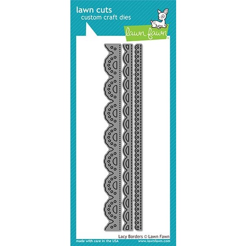 Lawn Fawn Cuts Lacy Borders Dies LF1561