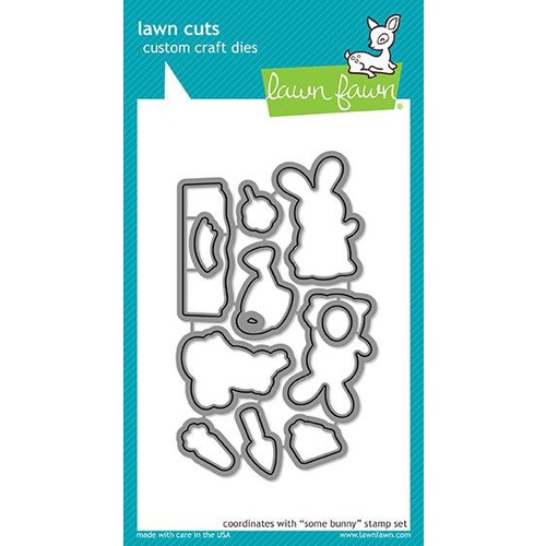 Lawn Fawn Cuts Happy Some Bunny LF1588