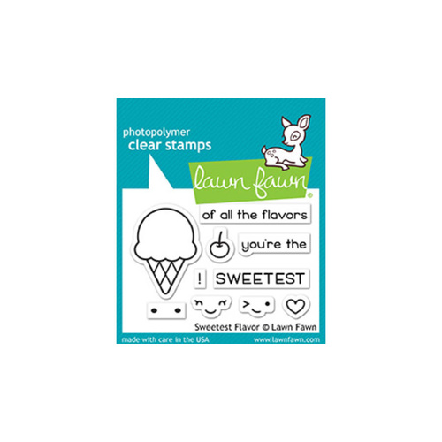 Lawn Fawn Stamps Sweetest Flavour LF1698