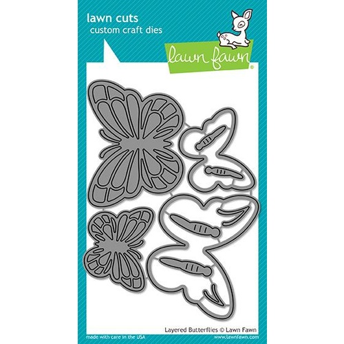 Download Lawn Fawn Cuts Layered Butterflies Dies LF1913