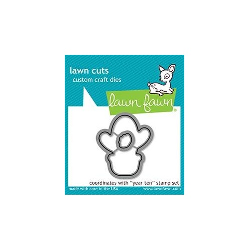 Lawn Fawn Cuts Year Ten Dies LF2237