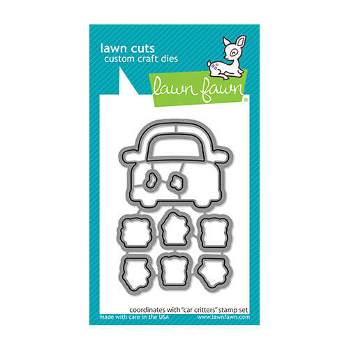 Lawn Fawn Cuts Car Critters Dies LF2339