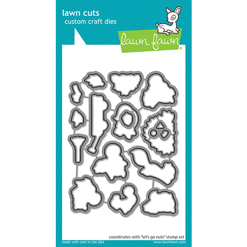 Lawn Fawn Cuts Let'S Go Nuts LF2408