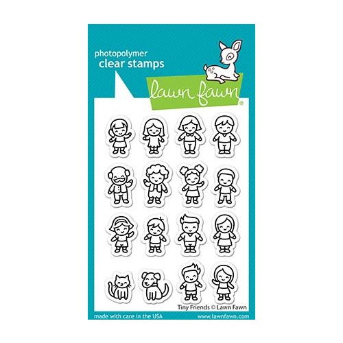Lawn Fawn Stamps Tiny Friends LF2506