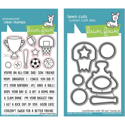 Lawn Fawn All Star Stamp and Die Bundle