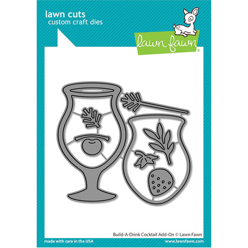 Lawn Fawn - Lawn Cuts - Build-A-Drink Cocktail Add-on Die - LF3173