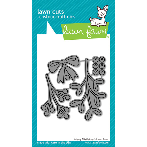 Lawn Fawn - Lawn Cuts - Merry Mistletoe - LF3256