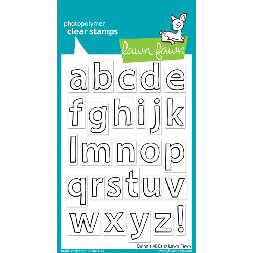 Lawn Fawn Stamps Quinn's ABCs LF353 