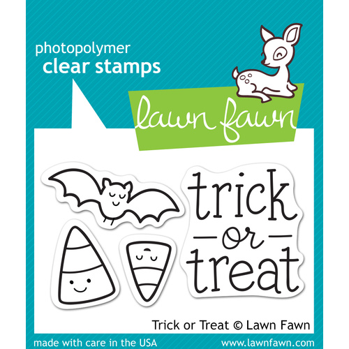 Lawn Fawn Stamps Trick or Treat LF554 