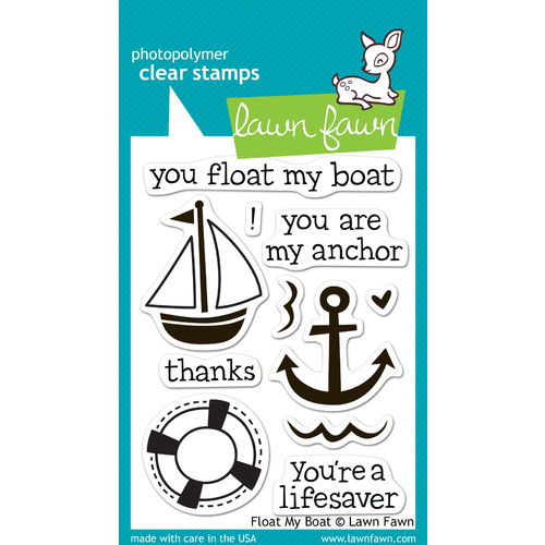 Lawn Fawn Stamps Float My Boat LF654 