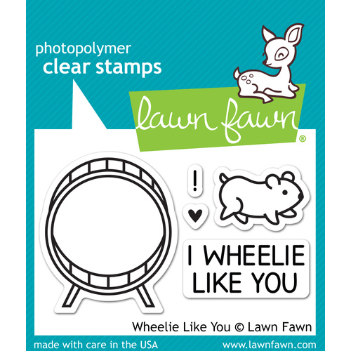 Lawn Fawn Stamps Wheelie Like You LF838 
