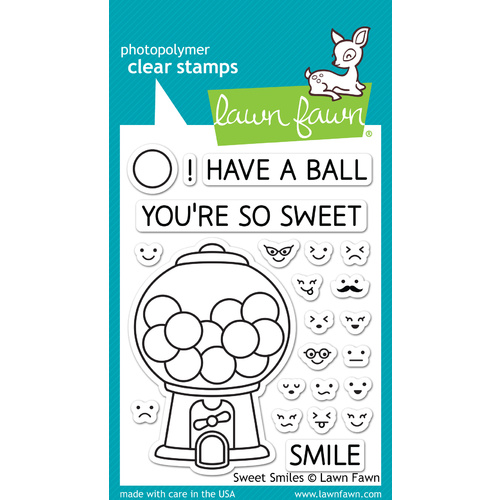 Lawn Fawn Stamps Sweet Smiles LF895 