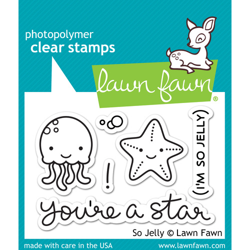 Lawn Fawn Stamps So Jelly LF899 