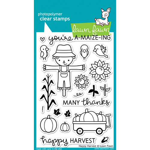 Lawn Fawn Stamps Happy Harvest LF971 