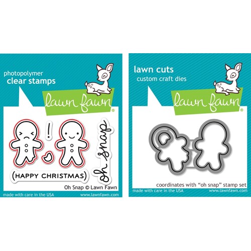 Lawn Fawn Oh Snap Stamp+Die Bundle