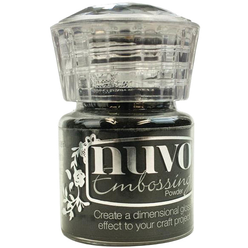 Nuvo Embossing Powder Jet Black