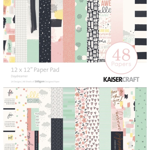Kaisercraft 12x12 Paper Pack Daydreamer 48 Pages