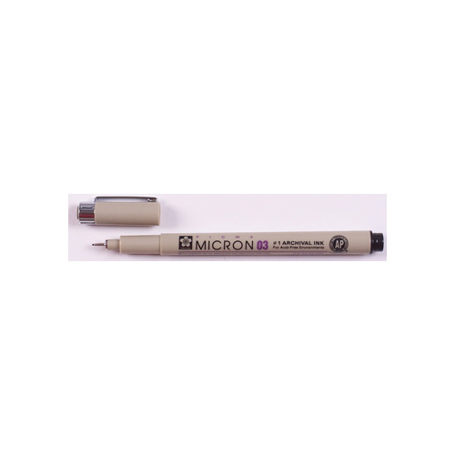 Sakura Pigma Pen 03 / .35mm Black 