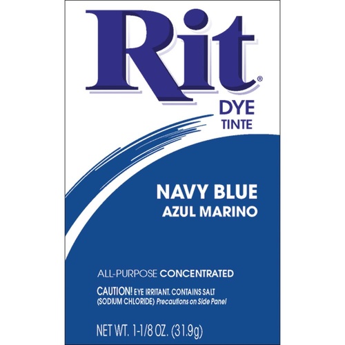 Rit Dye Powder Navy Blue 