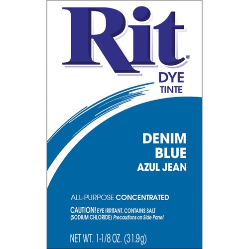 Rit Dye Powder Denim Blue 