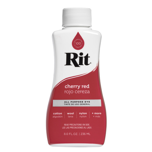 Rit Dye Liquid 236ml Cherry Red