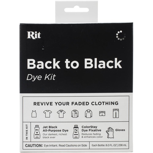 Rit Dye Liquid Back to Black Dye Kit