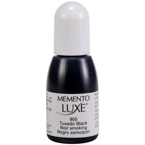 Memento LUXE Ink Refill Reinker Bottle Tuxedo Black