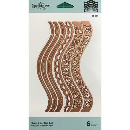 Spellbinders Card Creator Curved Borders Two S5-201 