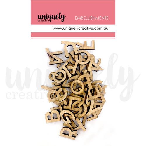 Uniquely Creative Wooden Alphabet